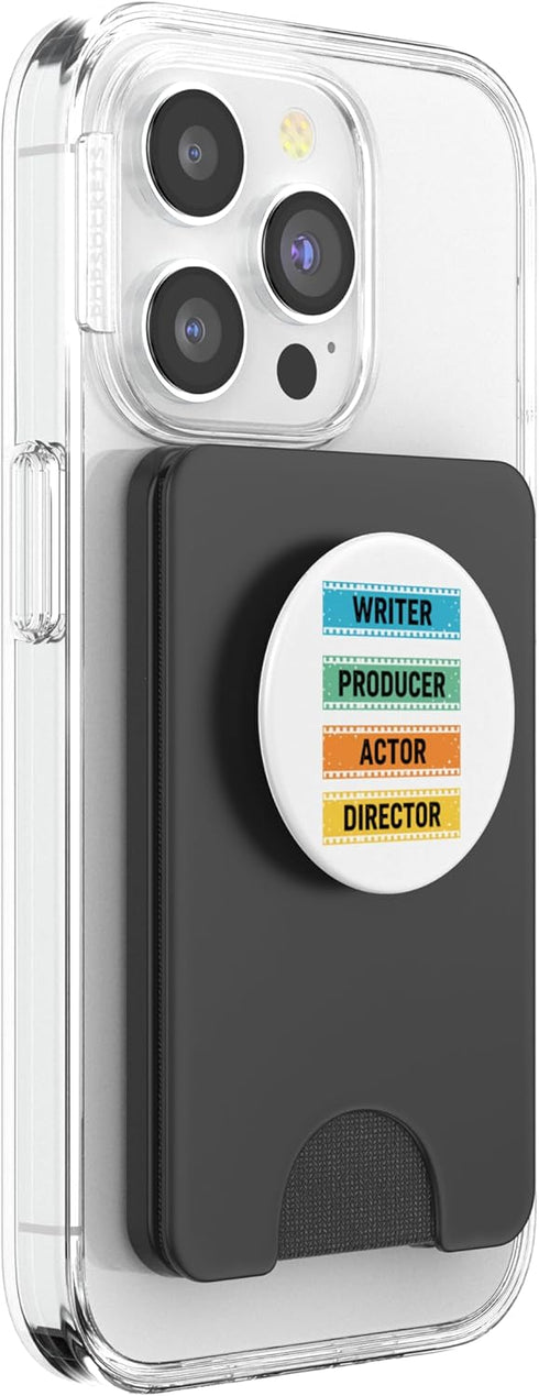 Writer Producer Actor Director Film Crew Comedy Set Writer Producer Actor Director Film Crew Funny PopSockets PopWallet
