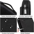 LANDICI 360° Protective Laptop Sleeve 11.6 Inch for Surface Pro 7 8 9, MacBook Air 11, Slim Shockproof Waterproof Black