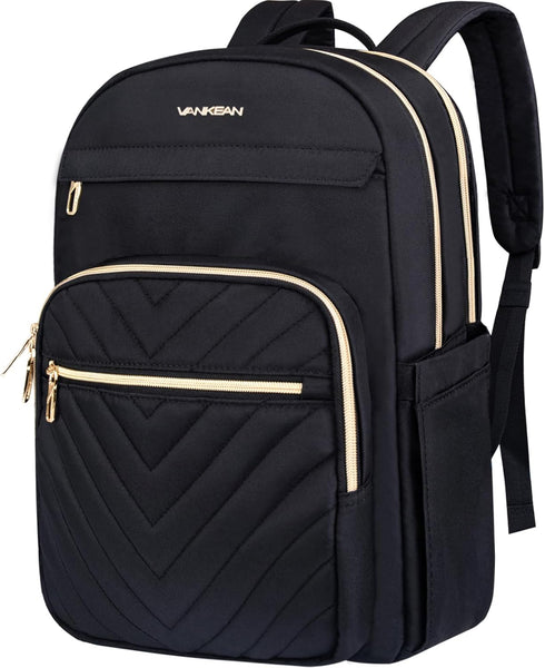 VANKEAN Laptop Backpack for Women, Laptop Computer Bag Travel Backpack Purse,Waterproof Work