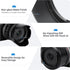 Lens Hood for Canon RF-S 10-18mm F4.5-6.3 IS STM, Reversible Shade, Replaces Canon EW-53B, Compatible with 49mm Filters