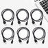 Smays 6-Pack USB Type C Cable, USB-A to USB-C Charging Cable, 6 ft Multipack