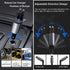 Retractable Car Charger Fast Charging, 66W 4-in-1 USB C Adapter, Compatible with iPhone 15/14/13/12 Pro Max, iPad,