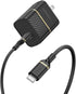 OtterBox USB-C Wall Charger, 30W + USB C-C 1M Cable - Black Shimmer