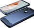 Osophter Shock-Absorption TPU Case for Oneplus Nord N100, Flexible Protective Cover (Navy Blue)