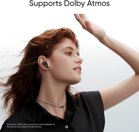 realme Earbud T300, Deep Bass, 30db ANC, Immersive Sound, Up to 40 Hour Playtime, Bluetooth 5.3, Youth White