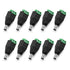 CHANZON Male 10 Pcs 12V 5.5 mm x 2.1 mm DC Power Jack Connector, 24V Barrel Plug for CCTV Security Camera