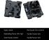 Akko V3 5-Pin (45pcs) Creamy Black Pro Keyboard Switch with Dustproof Stem for Mechanical Gaming Keyboard, Linear