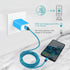 Android Phone USB Type C Fast Charger for Samsung Galaxy A25/A15/A14/A13/A53/A05S/A03S/A23/A33/A54/A53/Z Fold5/Z Flip5/S23 Ultra/S22 Plus/S21FE/S10,Dual Car Charger Wall Charger Block C Charging Cable