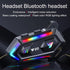Y20 Motorcycle Helmet Bluetooth Headset, Bluetooth 5.3 with RGB Lighting, Smart Noise Reduction, HiFi Sound Quality