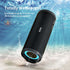HEYSONG Portable Bluetooth Speaker, IPX7 Waterproof Outdoor Speaker with 40H Playtime for Beach and Camping