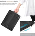 Voova 14 15 Inch Laptop Sleeve Case, Waterproof Computer Bag Cover for MacBook Pro 14 M3/M2/M1, MacBook Air 15, Black