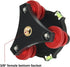Ytvariw 3/8 inch 3 +/-5 Camera Photography Tripod Leveler Tri-Wheel Leveling Base,Aluminum Alloy Bubble Level