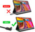 AGVEE 2 Pack (Short Side Inward) 180 Degree Angled Mini HDMI Male to HDMI Female Adapter, U-Shaped 4K@60HZ Converter Coupler Connector Extender for Portable Display Monitor Accessories, Black