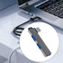 Tuygn USB3.0 1 USB3.0 2 USB2.0 Lightweight Hubs Adapter USB Splitter for Laptops PC with and Port Compactly