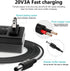 20v Charger Adapter Replacement for Sony SRS-XG500, Bose Solo 5 TV Sound System, Power Supply Charging Cable