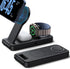 Lamicall 3 in 1 Charging Station for Apple, Magnetic Foldable Wireless Charger Stand, Fast Charging Station for iPhone