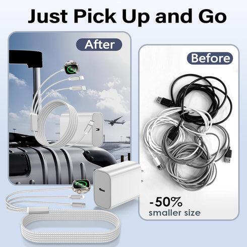 toaksi Charger,3 1 20W 11-2,iPhone 17-11,Galaxy S25,Home-4FT Travel Essentials for Apple Watch Charger,iPhone in Type