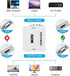 YAODHAOD 1080P HDMI to VGA Adapter, Mini Vga Adapter Box Steadily Convert Full HD Audio Video Support HDTV PC, Laptop