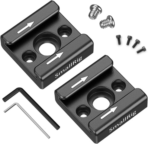 SMALLRIG Cold Shoe Mount Adapter with 1/4’’ Thread Hole for Camera Rigs