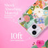 Rifle Paper Co. iPhone 14 Plus Case, Garden Party Blush, Compatible with MagSafe, 10ft Drop Protection