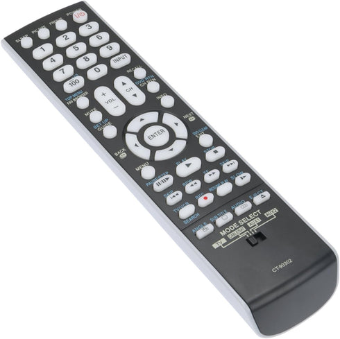 New CT-90302 Replace Remote Control for Toshiba TV Models 32AV502RZ, 40RV525U, 22AV500U, 26AV52RZ
