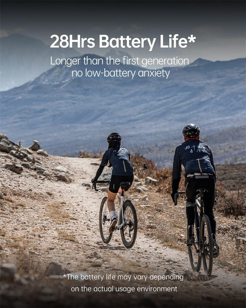 XOSS G Gen2 GPS Bike Computer, Wireless Cycling Computer with Bluetooth, IPX7 Waterproof, 28 hrs Battery Life