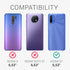kwmobile Case for Xiaomi Redmi 9T - Soft Slim Protective TPU Silicone Cover, Teal Matte