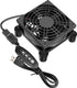 GDSTIME Small 92mm Router Fan Cooler with L/M/H 3 Speed Controller, DC