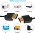 PASOW 4K HDMI Cable - Ultra Thin Male to Male 36AWG High Speed Slim Cable (5FT/1.5M)