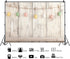 Baocicco 5x3ft Happy Easter Backdrops for Photography, Colorful Easter Eggs on Rustic Wood Board