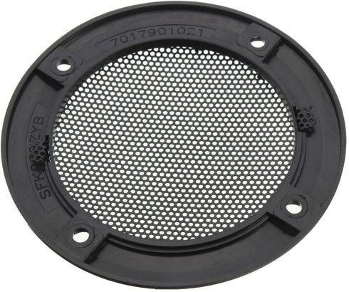 2PCS 3.5 Inch Car Speaker Grill Cover Guard Protector with Black Metal Mesh and 8 Screws Included