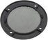 2PCS 3.5 Inch Car Speaker Grill Cover Guard Protector with Black Metal Mesh and 8 Screws Included