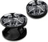 2-Pack Phone Case Holder for Fingers, Pop it for Phone Grip with Expanding Kickstand, Skull Leaf