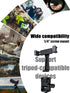 Auleda 70" Insta360 Selfie Stick Tripod for Gopro Action Camera, Lightweight Phone Tripod Stand with Wireless Remote