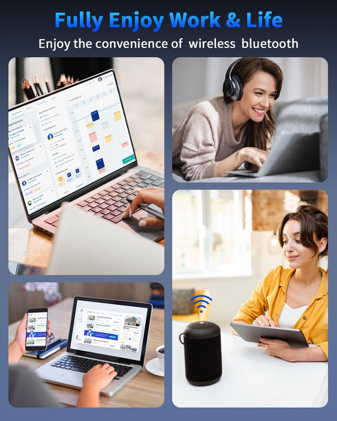 Long Range USB Bluetooth Adapter ZEXMTE for PC, 5.4 USB Dongle with High Gain Antenna, 590FT Wireless Receiver