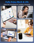 Long Range USB Bluetooth Adapter ZEXMTE for PC, 5.4 USB Dongle with High Gain Antenna, 590FT Wireless Receiver