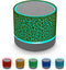 AICase Portable Wireless Mini Bluetooth Speaker, Super Bass Stereo Rechargeable Speaker with LED Lights