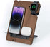 J JACKCUBE DESIGN Wood Charging Docking Station, Multi Device Nightstand Organizer Holder for Smartphone Cellphone