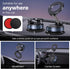 Lunturn 360 Rotatable Vacuum Magnetic Phone Holder, Foldable and Retractable Suction Cup Car Phone Mount