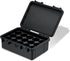 KIWIFOTOS IP67 15 LR20 D Cell Battery Organizer Case Waterproof Slots D Cell Alkaline Batteries Storage Holder