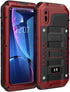 Beasyjoy Metal Case for iPhone XR, Heavy Duty with Screen Full Body Protective Waterproof Shockproof Rugged Defender