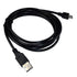 6ft HDR-XR101 HDR-XR150 HDR-XR200 HDR-XR200V HQRP Long USB to Mini USB Cable Compatible with Sony Handycam Camcorder