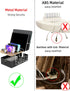 Metal Charging Station for Multiple Devices, New Upgrade Wood Charging Station for Phone, Tablet, Smart Watch Holder,