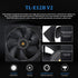 Frozen 240 3300RPM,TL-E12 Fan2,Water AM4/AM5,Intel LGA1150/1151/1200/1700/2011 Thermalright Prism Black CPU Liquid