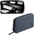 simtoper Small Electronics Organizer Travel Case Slim Travel Cable Pouch for Small Tech