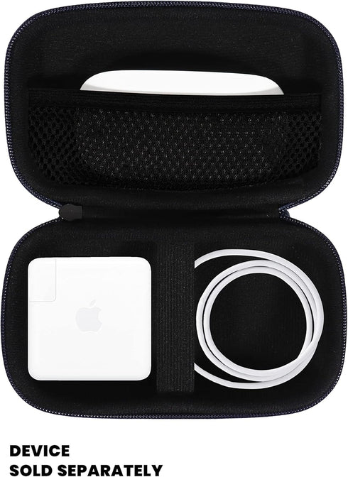 All in One Case for MacBook Accessories, MacBook Pro, Air Charger, Magic Mouse, USB Hub (Blue)