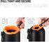 (4 Packs, 4 NEEWER Camera Lens Pouch Sizes) Thick Protective Bag with Drawstring Design, Orange Interior, Soft Plush