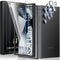 UniqueMe for Samsung Galaxy S24 Ultra Screen Protector, Case Friendly HD Clear Anti-Scratch 9H Tempered Glass 2 Pack +