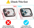 Rosarnnah 17 20 (6.3") for iPhone Case Cute - Compatible with Magsafe - Military-Grade ft Drop Protection Shockproof