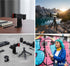 Action Pro 360 1/4 inch Phone Holder/Vertical and Horizontal Tripod Mount Adapter Rotatable Bracket with Screw
